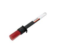 Nespoli - Pinceau de peinture plat ZeroLoss S 25 mm pour vernis à eau et solvant, pinceaux à peinture pour objets de bricolage, pinceaux de peinture poignée ergonomique Air Touch - Étage sans perte de
