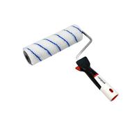 Nespoli - Rouleau de Peinture 22 cm pour Surfaces Lisses, plaques de plâtre et travaux manuels, Rouleau Peinture Murale et Fixation pour Murs intérieurs, poignée Ergonomique SoftTouch Confortable