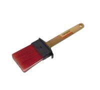 Nespoli - ZeroLoss XL Pinceau de Peinture Plat 65 mm pour Vernis à Eau et solvant, pinceaux à Peinture pour Objets de Bricolage, pinceaux de Peinture poignée Ergonomique Laser Tactile, sans Perte de