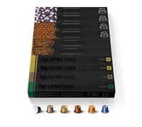 Nespresso 100 capsules mixtes espresso : Roma, Decaffeinato Intenso, Volluto, Capriccio, Livanto, Ristretto, Arpeggio, Ciso, Fortissio, Vivalto