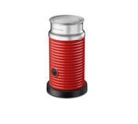 Nespresso - Aeroccino - 3 Mousseur à Lait Chaud et Froid - Rouge - 240 ml