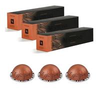 Nespresso Capsules VertuoLine Gran Lungo - 30 dosettes de café - Infusion de 140 ml par tasse (Éthiopie)