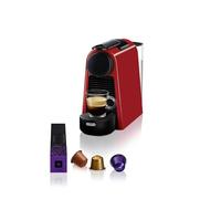 Nespresso De'Longhi Machine à Café Essenza Mini Rouge Rubis, 19 Bars + Kit de Bienvenue, Design Compact, Expresso et Lungo, Arrêt Automatique, EN85.R