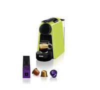 Nespresso De'Longhi Machine à Café Essenza Mini Vert, 19 Bars + Kit de Bienvenue, Design Compact, Expresso et Lungo, Arrêt Automatique, EN85.L