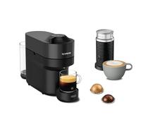 Nespresso De'Longhi Machine à Café Vertuo POP Noir, Capsules café Vertuo seulement, Technologie Centrifusion, 5 Tailles de Tasses + Kit de Bienvenue, Design Compact, Arrêt Automatique, ENV90.BAE