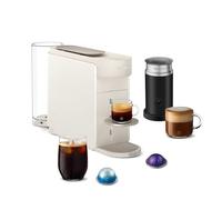 Nespresso DeLonghi Vertuo Up Machine à café et expresso Blanc avec mousseur à lait Aerocool cino