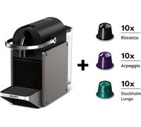 NESPRESSO Ensemble Krups Pixie Titan XN306T10P