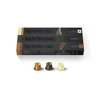 Nespresso Espresso Trio Lot de 30 capsules de café Vanilio, Caramelito, Ciocattino