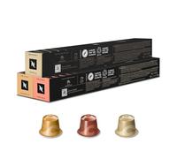 Nespresso Espresso Trio Lot de 30 capsules de café Vanilio, Caramelito, Ciocattino