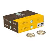 Nespresso for Business - Starbucks® Blonde Espresso Roast (2 boîtes) | Gamme Starbucks® by Nespresso : Blonde Espresso Roast - Intensité 6 -2 boites de 50 Capsules Cafés -Adapté aux professionnels