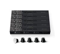 Nespresso Inspiranzione Ristretto Lot de 50 dosettes de café originales pour machines Nespresso Préparez des expressos, des cappuccino et des macchiato à la maison. Fabriquées avec des grains de café