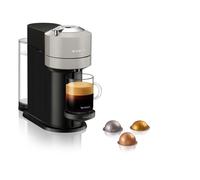 Nespresso Krups Machine à Café Vertuo Next Gris Claire, Capsules café Vertuo seulement, Technologie Centrifusion, 5 Tailles de Tasses + Kit de Bienvenue, Design Moderne, Arrêt Automatique, YY4298FD