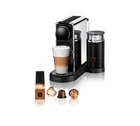 Nespresso Krups XN630D Citiz & Milk Platinum Machine à café à capsules | 4 boutons programmables | Fonction eau chaude | Alarme de détartrage | Mode économie d'énergie après 2 minutes | Design rétro |