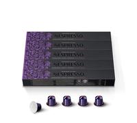 Nespresso Lot de 50 capsules originales de café expresso décaféiné, qualité « Arpeggio »