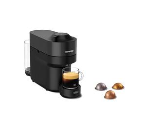 Nespresso Machine à café à dosettes automatique Vertuo Pop pour Americano, Decaf, Espresso de Magimix en noir réglisse