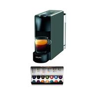 Nespresso Mini-machine à café à capsules Krups XN110BRD Essenza | 0,6 L | 19 bars | mode économie d'énergie | gris | classe énergétique A