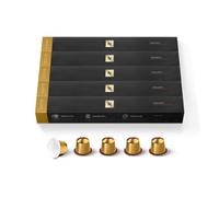 Nespresso Original - 50 Capsules de café Volluto Decaffeinato - Intensité 4 - Pour Espresso - (5 étuis de 10)