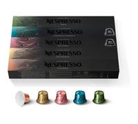 NESPRESSO ORIGINAL - ASSORTIMENT MASTER ORIGINS 50 CAPSULES - 10X INDIA, 10X COLOMBIA, 10X NICARAGUA, 10X ETHIOPIA, 10X INDONESIA