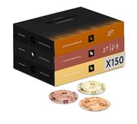 Nespresso Professionnel - Bundle 150 Capsules cafés - Barista CREATIONS Caffè - (1 boîte de 50) - CARAMELLO & VANILIO & NOCCIOLA - Adapté aux professionnels