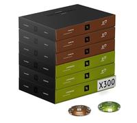 Nespresso Professionnel - Bundle 300 Capsules cafés - Classic ESPRESSO : 3 boîtes x50 Forte / 3 boîtes x50 Leggero - Adapté aux professionnels