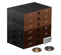 Nespresso Professionnel - Bundle 300 Capsules cafés - Classic FORTE : 3 boîtes x50 Forte / 3 boîtes x50 Leggero - Adapté aux professionnels