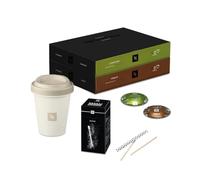 Nespresso Professionnel - Pack Café et Accessoires avec Gobelets Keep Cup, 100 Capsules, Sucre et Mélangeurs