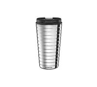 Nespresso Touch Mug de voyage en acier inoxydable, argenté, 345 ml