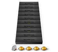 Nespresso Vertuo - 100 Capsules de Café Voltesso - Intensité 4 - Pour Espresso 40 ml - (10 étuis de 10)