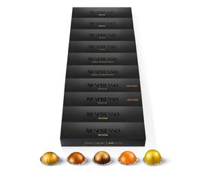 Nespresso Vertuo - Assortiment Torréfaction Légère - 100 Capsules Café