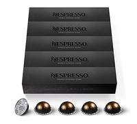Nespresso Vertuo - Bundle 50 Capsules de café Scuro - Intensité 11 - Pour Double Espresso 80 ml - (5 étuis de 10)