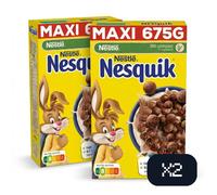 Nesquik Céréales Chocolat - 675 g - Pack de 2