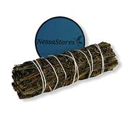 NessaStores Ruda Rue Lot de 7 bâtons de bavure de 10,2 cm attachés à la main, entièrement naturels, d'origine éthique pour le nettoyage de la maison, le nettoyage des énergies négatives et