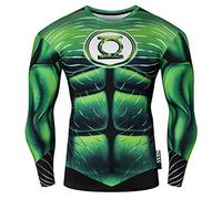Nessfit T-shirt de compression thermique à manches longues pour homme Superhero, Superhero 9, M