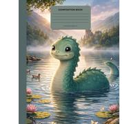 Nessie-themed cryptid composition notebook inspired by the legendary Loch Ness Monster.