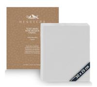 NESSTERS Stabilisateur de broderie déchirable (Tear-Away) en Papier de Coton - Pour machine à broder numérique broderie à la main - Accessoires de Mercerie et Couture - 60 g/m² - 120 feuilles 25x30cm