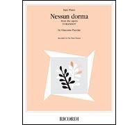 Nessun Dorma (from the opera Turandot) Easy Piano