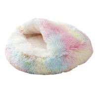 Nest d'animal domestique couvert - Pet Kip avec capuche, chenil d'hiver | Grotte d'oreiller de type carapace souple pour emplacement intérieur, gousse de sommeil chaude utilisée pour l'espace de