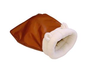 Nest du sac de couchage pour chat - lit à trou pour folie en peluche chaude, fermé d'hiver, refuge confortable pour la conception de la sécurité | Maison de grottes pour animaux de compagnie legger