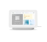 Enceinte intelligente sans fil Bluetooth et Wi-Fi Google Nest Hub 2è génération avec écran connecté Galet