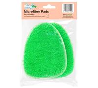Nest Zest Handy Mop Lot de 2 tampons de rechange en microfibre ultra doux, absorbants et anti-rayures. Pour une utilisation avec le HandyMop. Lot de 2.