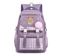 Nesthome Bubu Dudu Go Traveling drôle cadeau unisex jeune fille sac à dos très adapté pour la école des voyages dames sac à dos de loisirs adolescent scolaire sac
