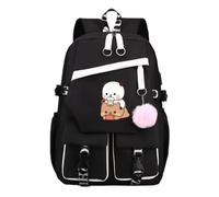 Nesthome Bubu et Dudu drôle cadeau unisex jeune fille sac à dos très adapté pour la école des voyages dames sac à dos de loisirs adolescent scolaire sac