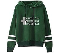 Nesthome Grey's Anatomy Bande Sweat à Capuche à Manches Longues pour Homme et Femme