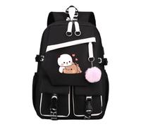 Nesthome I Love You Bubu et Dudu drôle cadeau unisex jeune fille sac à dos très adapté pour la école des voyages dames sac à dos de loisirs adolescent scolaire sac