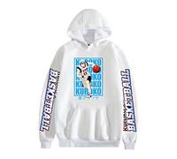 Nesthome Japanese Anime Haikyuu Sweat à Capuche Graphic Kuroko No Basket Streetwear Winter Unisex Sweatshirts