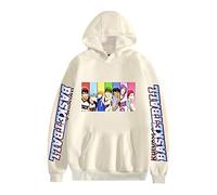 Nesthome Japanese Anime Haikyuu Sweat à Capuche Graphic Kuroko No Basket Streetwear Winter Unisex Sweatshirts