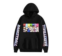 Nesthome Japanese Anime Haikyuu Sweat à Capuche Graphic Kuroko No Basket Streetwear Winter Unisex Sweatshirts