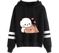 Nesthome Panda Bear Hug Bubu and Dudu Fun Pull à Capuche pour Femme Fille Femme
