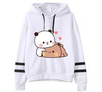 Nesthome Panda Bear Hug Bubu and Dudu Fun Pull à Capuche pour Femme Fille Femme