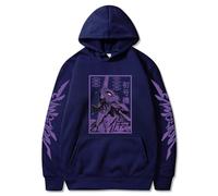 Nesthome Pull à Capuche pour Homme Anime Neon Genesis Evangelion Eva Cosplay Asuka Langley Soryu Ayanami Rei